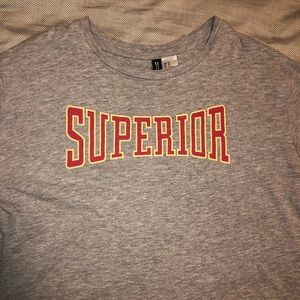 Gray Superior Tee